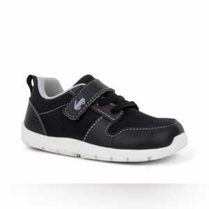 See Kai Run Basics Toddler Girls' Tenny Sneakers Black 10T: